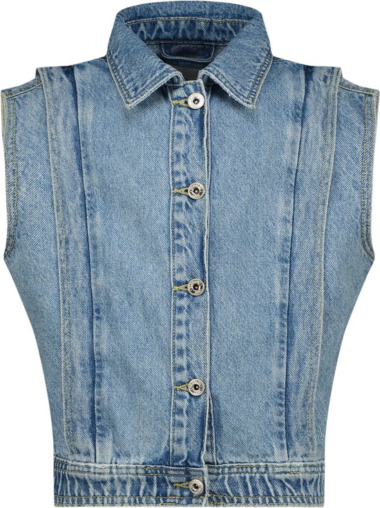 Vingino Denim Jacket Taira Filles - Light Vintage - Taille 116