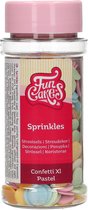 FunCakes Sprinkles Taartdecoratie - Confetti XL Pastel - 55g