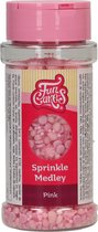 FunCakes Sprinkles Taartdecoratie - Sprinkle Medley - Pink - 70g
