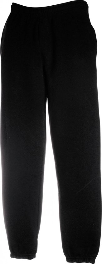 2 Pack Fruit of the Loom - Classic Elastische Joggingbroek - Zwart - L