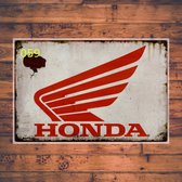 Wandbordje Honda logo Motor