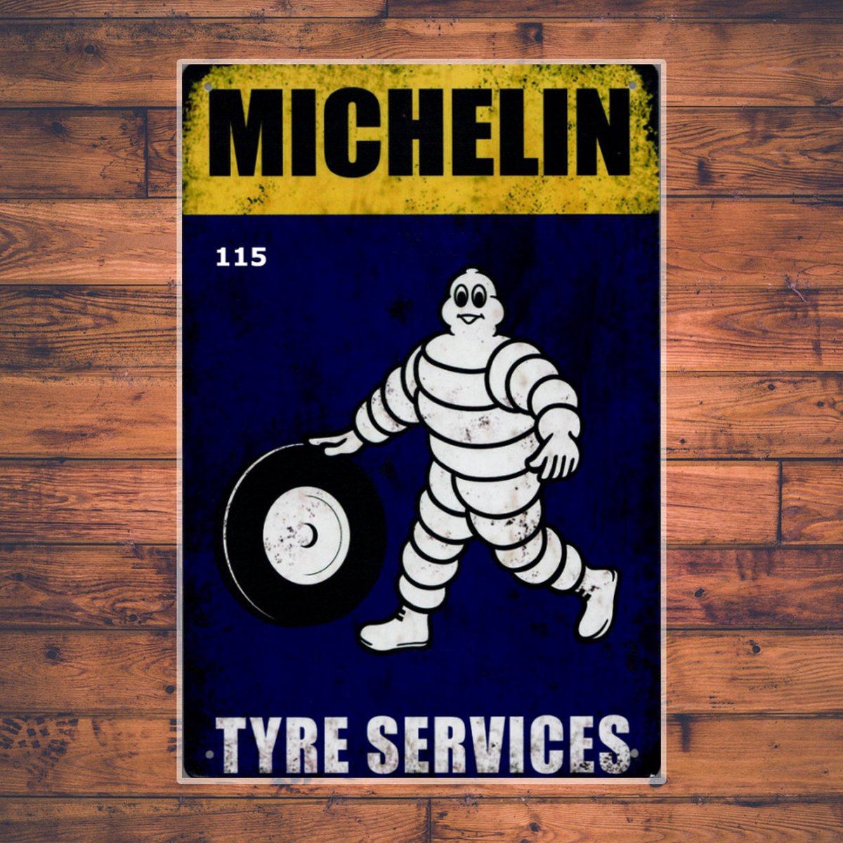Wandbordje Michelin Tyre Services