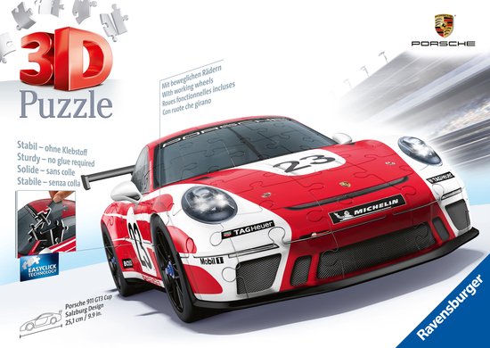 Ravensburger Porsche 911 GT3 Cup Salzburg Design - 3D Puzzel cadeau geven