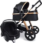 Kinderwagen 3 in 1 - Babywagen 3 in 1 - Wandelwagen - Kinderwagen 3 in 1 Incl Autostoel