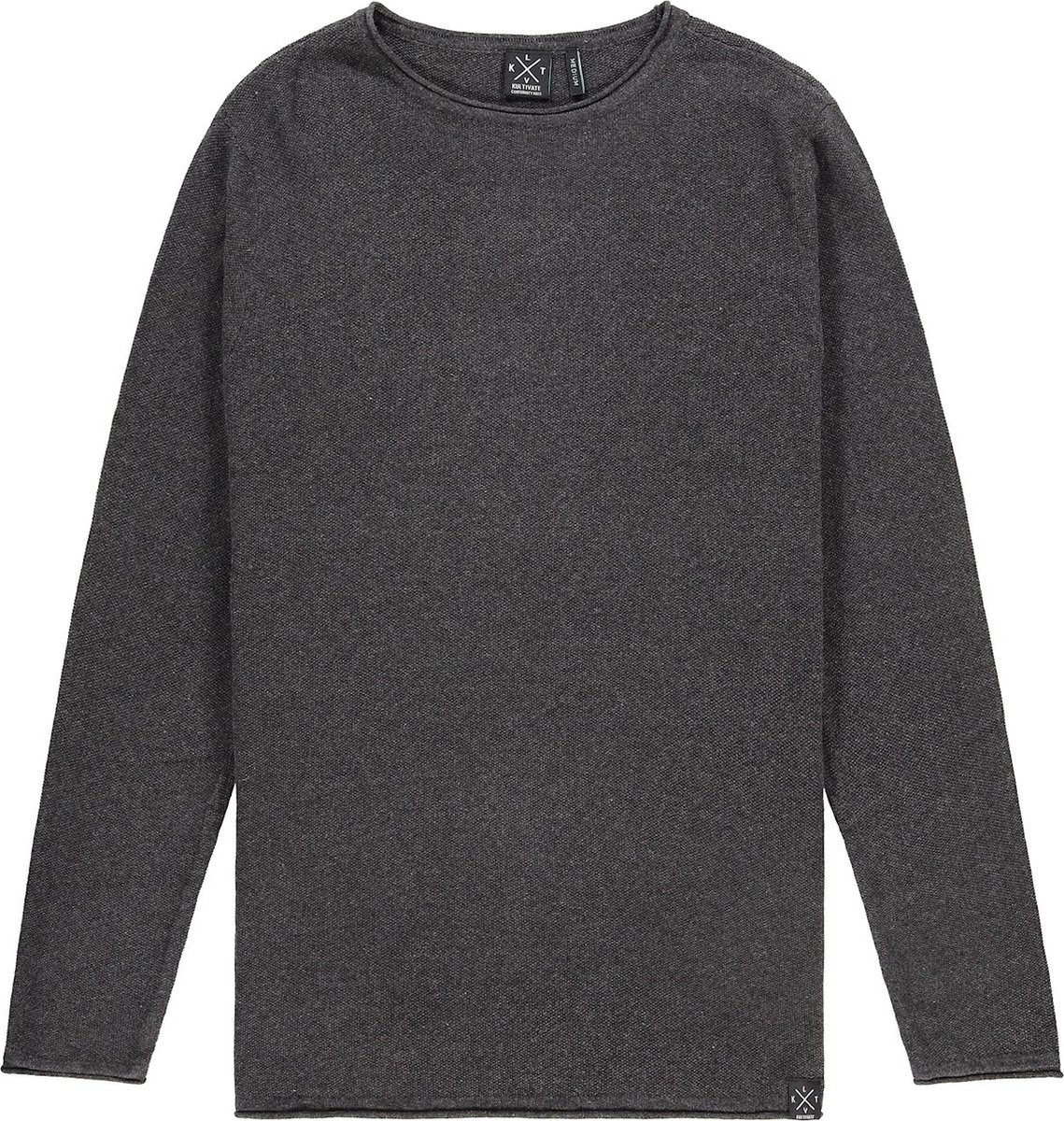 Kultivate KN MELVIN Pullover DarkGreyMelange (1701020802 - 152)