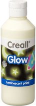 Plakkaatverf creall glow in the dark groen 250ml | Fles a 250 milliliter | 6 stuks