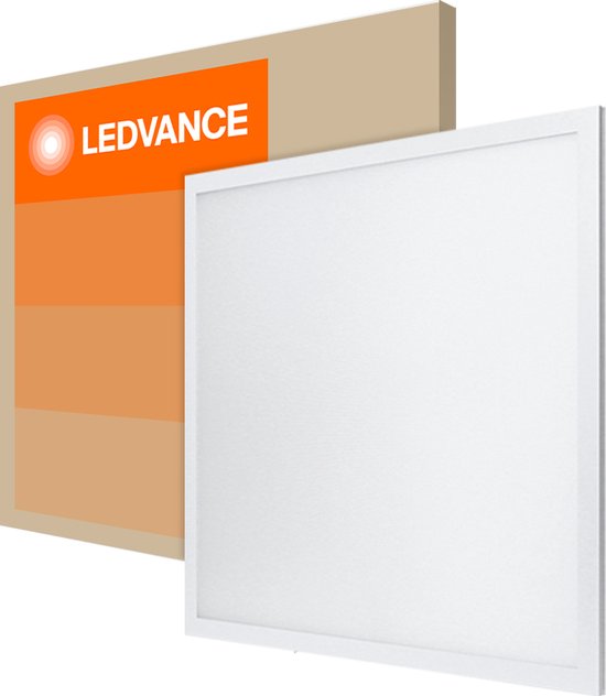 Ledvance LED Paneel Compact Aluminium Wit 33W 3630lm - 840 Koel Wit | 60x60cm.