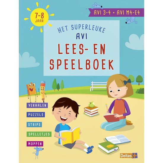 Het superleuke AVI Lees- en speelboek (AVI 3-4 AVI M4-E4 7-8 ... - cover