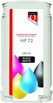 Inktcartridge quantore hp 72 c9403a mat zwart | 1 stuk | 12 stuks