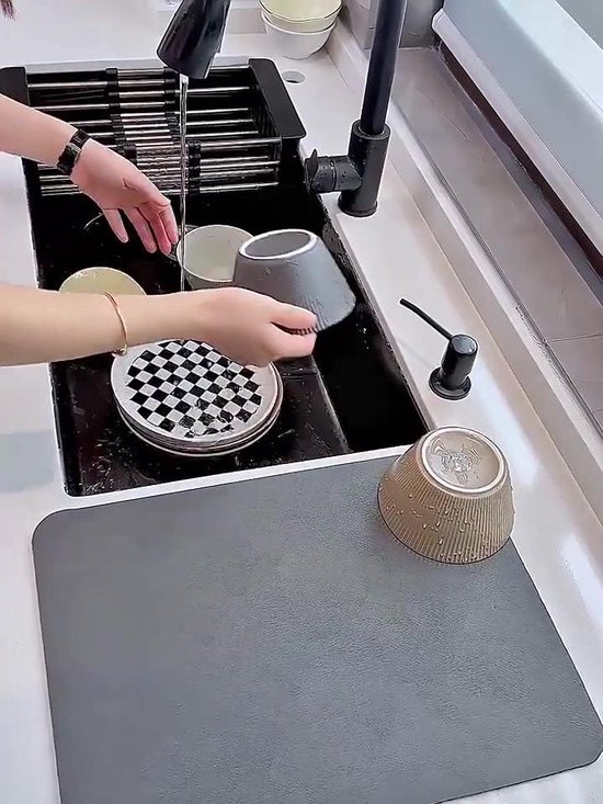 Tapis De Machine à Café,50 X 60cm Tapis De Séchage à