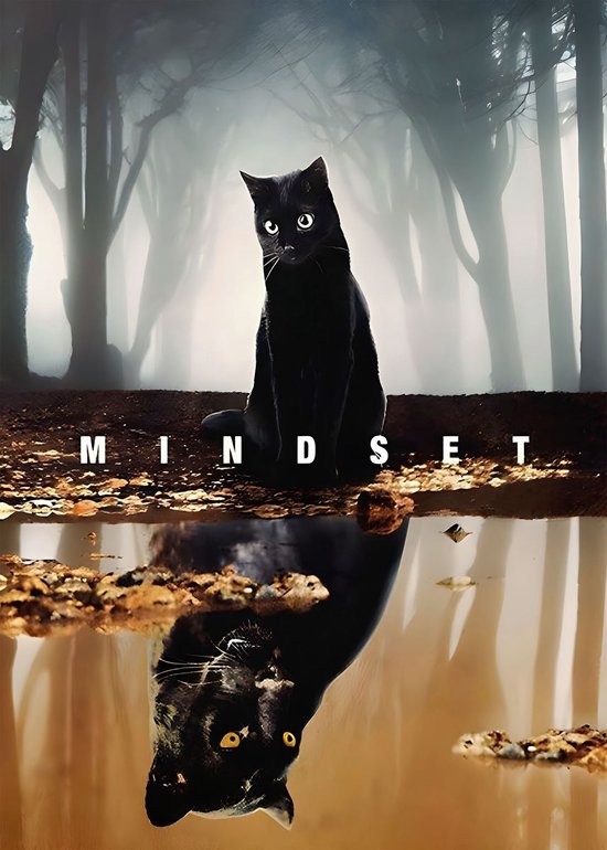 Poster-Canvas-Motivatie-Mindset-Kunst-Decoratie-Muurdecoratie-Dieren-Panter-40*60cm