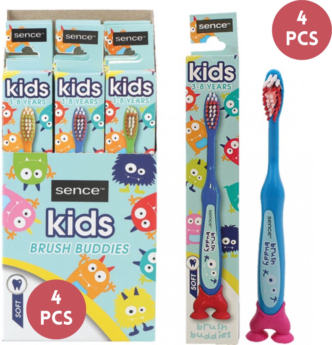 Sencefresh Tandenborstel Soft Kids