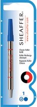Recharge pour stylo roller Sheaffer Classic bleu moyen - 6 pièces