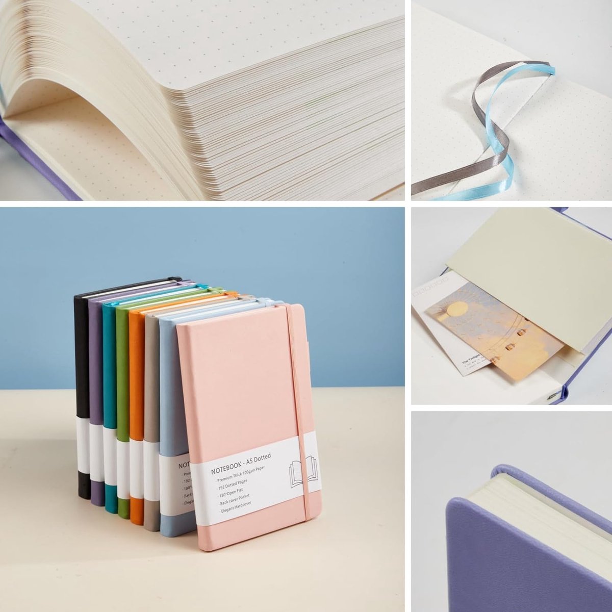 Carnet de poche Petit ordinateur portable3,5 « X 5,5 » 320 pages