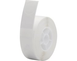 NIIMBOT A2A08061801 Etiketten (rol) Ø 13 mm Wit 220 stuk(s) Permanent hechtend Universele etiketten