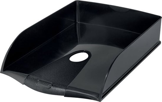 ESSELTE Tabuleiro de Secretária Europost Vivida, A4, Poliestireno, Preto - 551307 em ESSELTE Tabuleiro de Secretária Europost Vivida, A4, Poliestireno, Preto - 551307 em