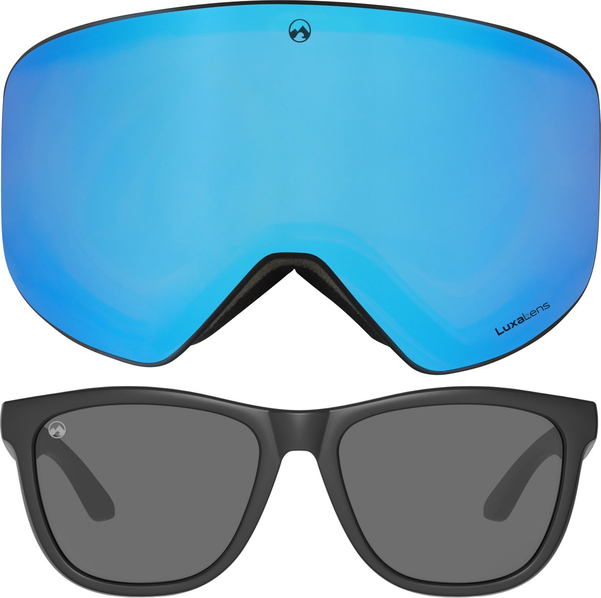MowMow STEALTH Skibril - Fotochromatische Lens + Zonnebril – Bio-Frame - R-Strap - UV400 - Unisex