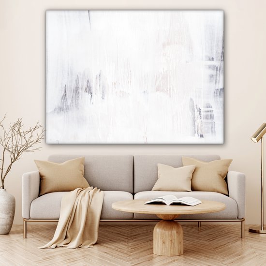 Canvas schilderij 160x120 cm - Wanddecoratie Acrylverf - Verf - Design - Muurdecoratie woonkamer - Slaapkamer decoratie - Kamer accessoires - Schilderijen op canvas