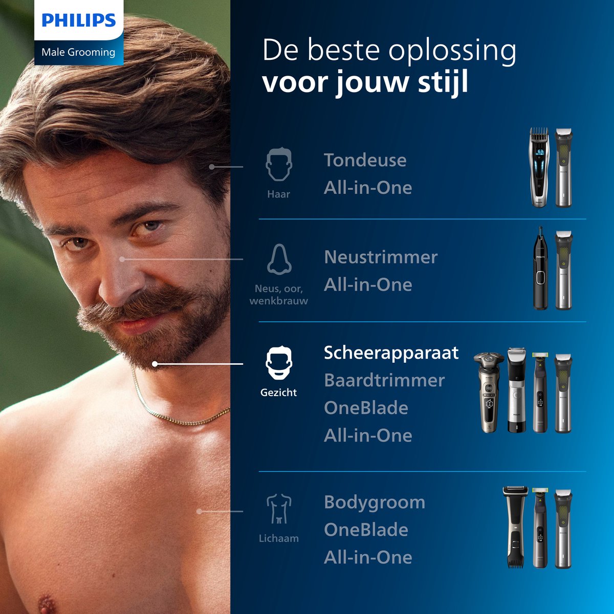 Philips Shaver Series 3000 S3134/57 - Scheerapparaat incl. - afbeelding 3