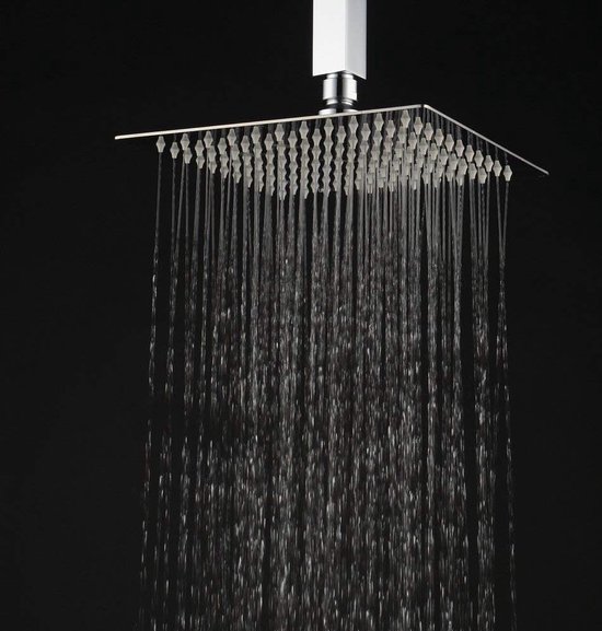 BRAUER Regendouche 300mm (douchekop) gunmetal geborsteld PVD
