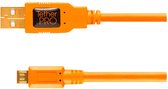 Tether Tools TetherPro USB-2.0 A Male to Micro-B 5-pin - Oranje