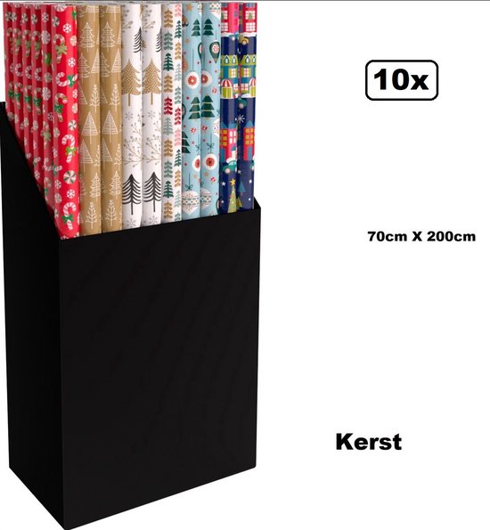 Printable cadeaupapier - Kerst - Traktatie printables en feestelijke printables voor elk feestje