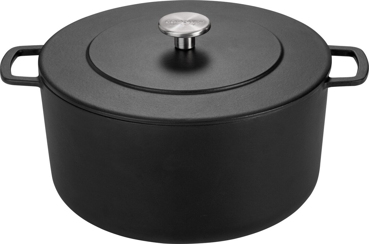 Combekk Sous-chef Dutch Oven braadpan 32cm - zwart