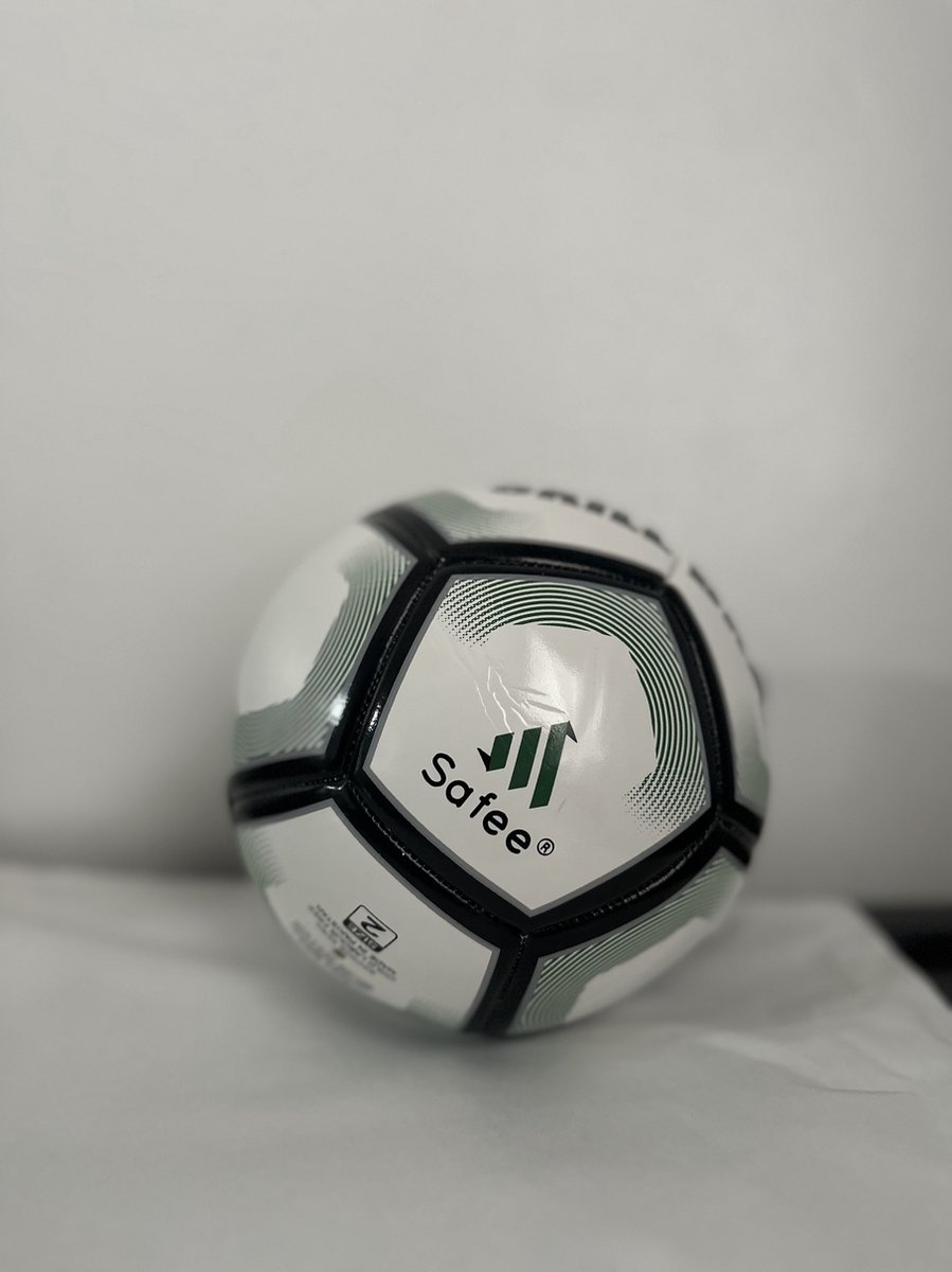 Voetbaltrainer - Bal - Techniekbal maat 2 - Skillball - Mini Voetbal - Voetbal voor kleintjes - Lederen voetbal - Leervoetbal - Jeugdvoetbal - Voetbal met touw - Groen