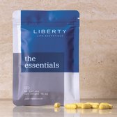 Liberty Life Essentials - The Essentials (navul verpakking) - Multi-vitamine 2.0 voor de moderne man - 60 tabletten / 1 maand - De essentiële vitamines & mineralen/Bamboe Silica/Curcumine (C3 Complex®)/Rutine/Taurine /Inositol/Betaïne/Jodium/Piperine