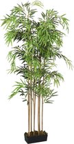 vidaXL-Kunstplant-bamboe-730-bladeren-120-cm-groen