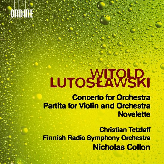 Christian Tetzlaff - Finnish Radio Symphony Orches - Concerto For Orchestra - Partita For Violin And Or (CD)