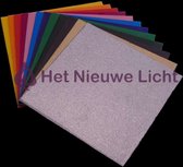Het Nieuwe Licht® - Versierwas - wasfolie - 12 kleuren - 10x10cm.
