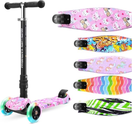 Roue de scooter lumineuse pour roulements de scooter avec 3 couleurs Light  Kid Gifts Toy