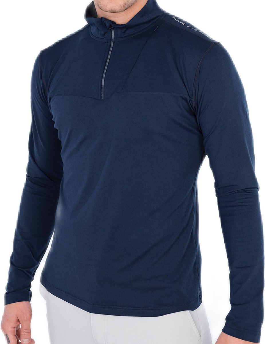 Func Factory mannen Longsleeve Pully Ashton blauw maat S
