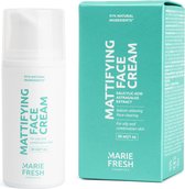 Marie Fresh Cosmetics Mattifying face cream - Matterende gezichtscrème - Hydraterend - Gecombineerde & Vette Huid - Dagcrème Nachtcreme - Gezichtscrème met Chinese ginseng - Vitamine E & C - 30 ml