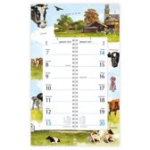 Rien Poortvliet Omlegweek (op schild) 2024 Koeien