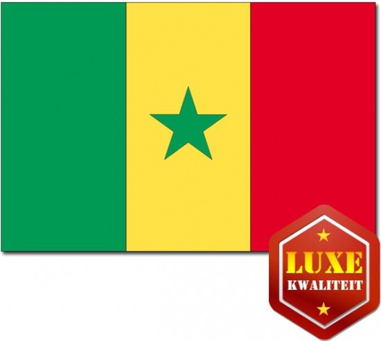 Grand Drapeau Sénégal 90x150cm - Drapeau Sénégal - par Heble