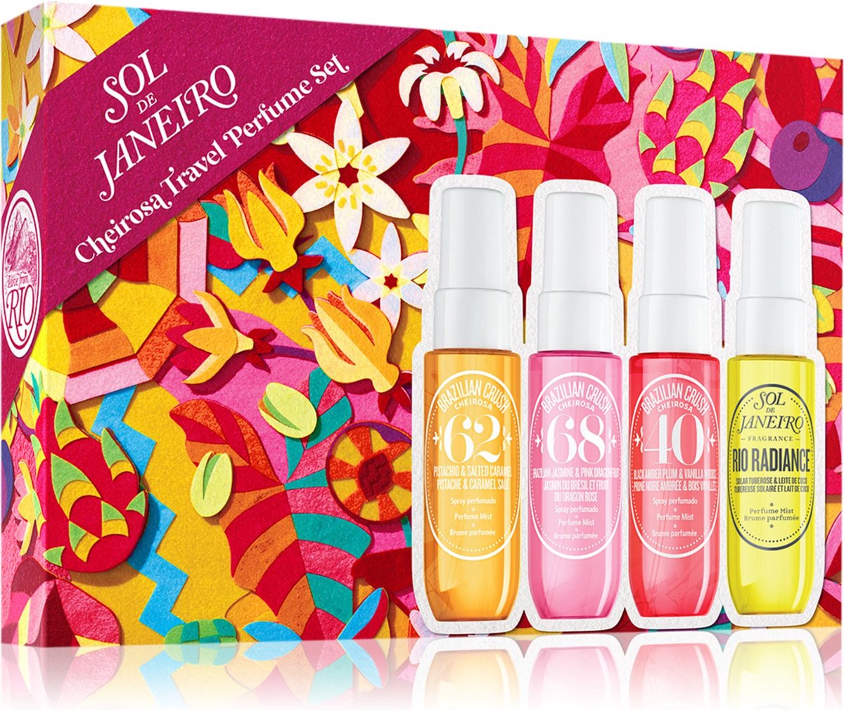 Sol de Janeiro Cheirosa DCV travel Perfume Set Geuren set Body Mist