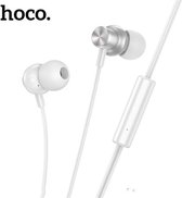 Hoco M110 Bedrade In-Ear Oordopjes 3.5mm Jack Headset Zilver