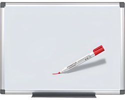 Whiteboard magnetisch - Staal - 60 x 45 cm - Pennenrek