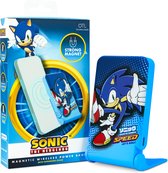 Sonic the Hedgehog - Let's Roll - power bank magnétique sans fil - support de téléphone pliable - 5000mAh - USB-C