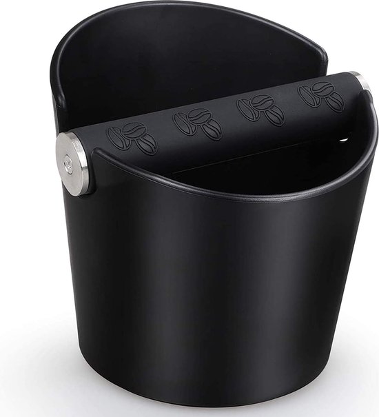 Boîte à Frapper Pour Marc De Café - 1300ml - Design Rondelle De Café - Pour Baristas Et Maison - Facile à Nettoyer
