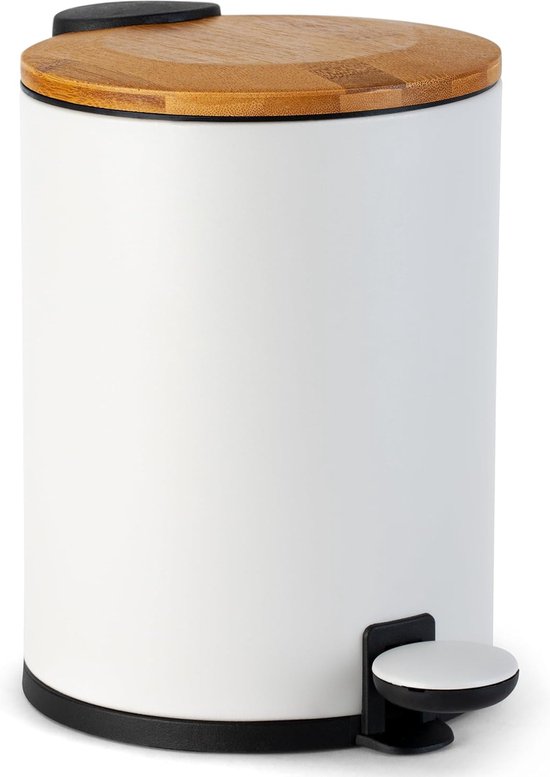 Tom afvalemmer 46 Liter Grijs | Beste Prijs