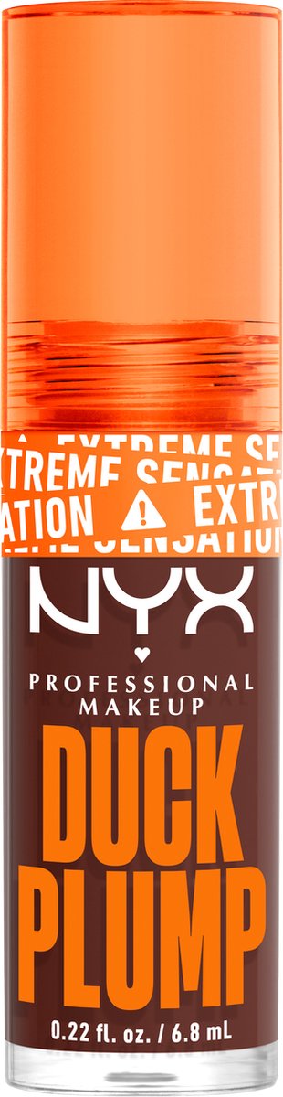 Nyx Professional Makeup Duck Plump - Twice The Spice - Plumping lipgloss - Bruin - 6,8ml