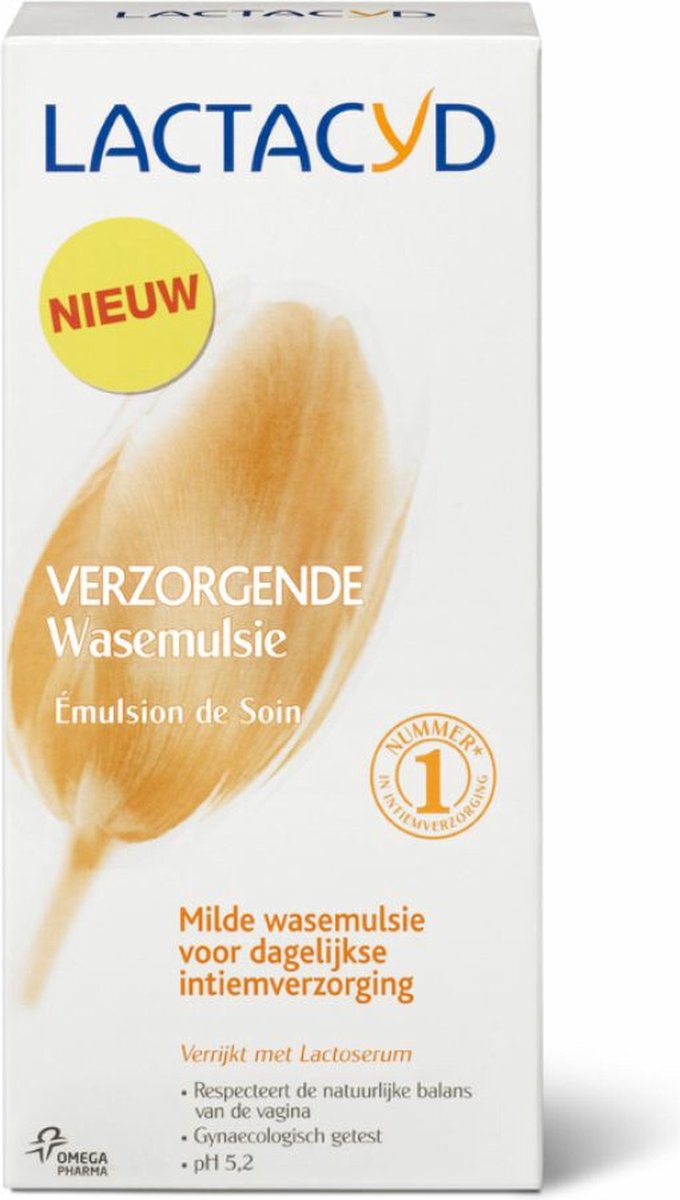 Bol.com Lactacyd Wasemulie Verzorgend - 3 x 50 ml - Voordeelverpakking aanbieding