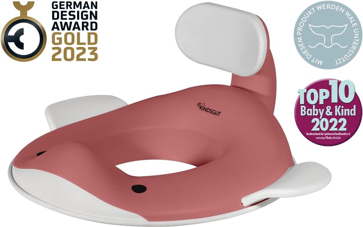 Toiletbril voor kinderen, met trap, 2-in-1 wc-opzetstuk en wc-bril voor jongens en meisjes vanaf 2 jaar