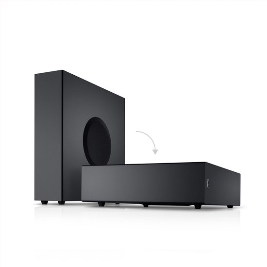 Teufel CINEBAR 11 Surround 4.1-Set - Soundbar met draadloze subwoofer en rearspeakers - Bluetooth met aptX - Virtuele surround sound - zwart van Teufel — afbeelding 2