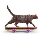 Cat Scratch Skateboard | Skateboard-vormig Krasspeelgoed | Interactief kattenspeelgoed | Nieuwigheid Kattengeschenken | Alternatieve Kattenkrabpalen voor katten en kittens