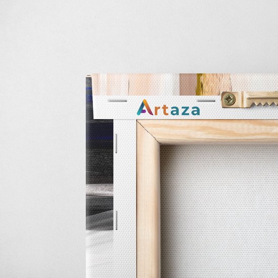 Artaza Peinture sur toile Triptyque Art abstrait - Peinture à l'huile colorée - 180x120 - Groot - Photo sur toile - Impression sur toile