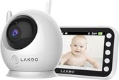 Lakoo® - BabyGuard Big - Babyfoon - Babyfoon met camera - Nacht - Slaapmuziek - Terugspreekfunctie - Babyfoon - slaapmuziek
